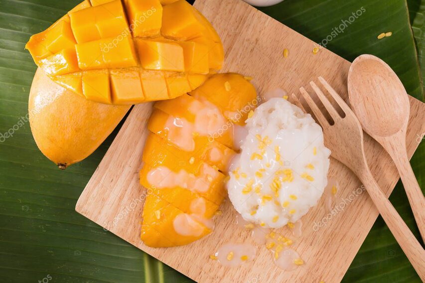 Jemný dezert s kokosovým mliekom a tapiokovými guľôčkami